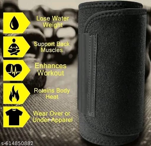 Weight lose belt pet for both men & women (Free size, Pack of 1 )