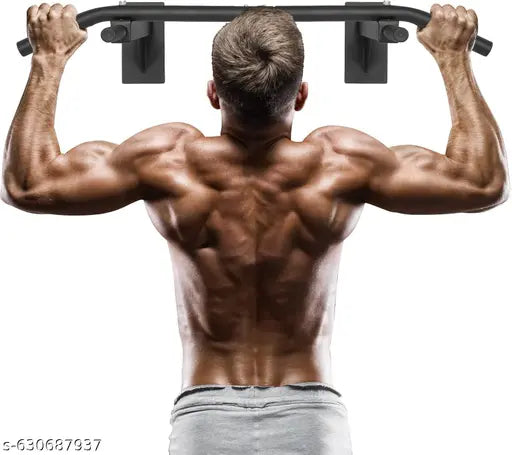 Pull up bar Wall Mounted Pull Up Bar/Chin Up Bar(Black) for Home Gym